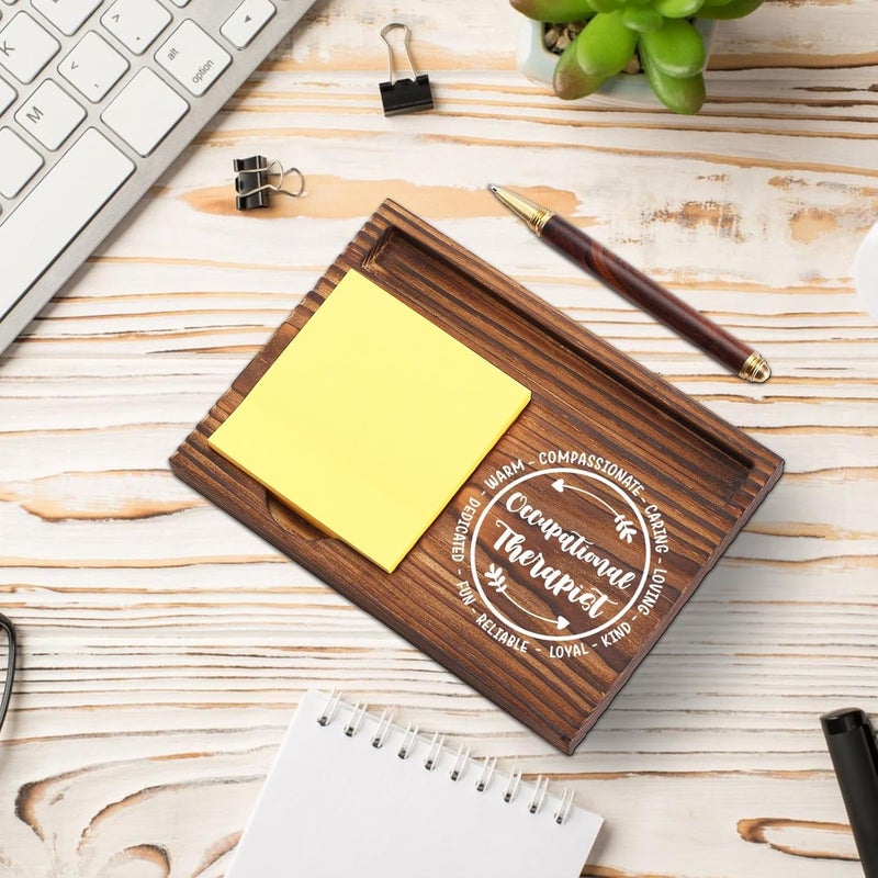 YODOCAMP Occupational Therapist Sticky Notepad Holder, Occupational Therapy Appreciation Gifts, Thank You Gifts for Occupational Therapist Therapy, Therapy Doctor Gifts Sticky Note Pad Holder TZP27 - Image 3